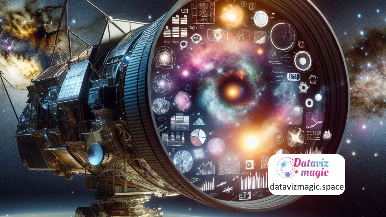 Hubble Space Telescope’s with the lens of Data Visualization.